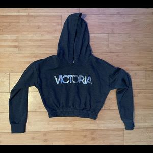 Victoria’s Secret Cropped Hoodie - S